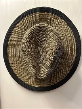 San Diego Fedora Hat with Black Trim